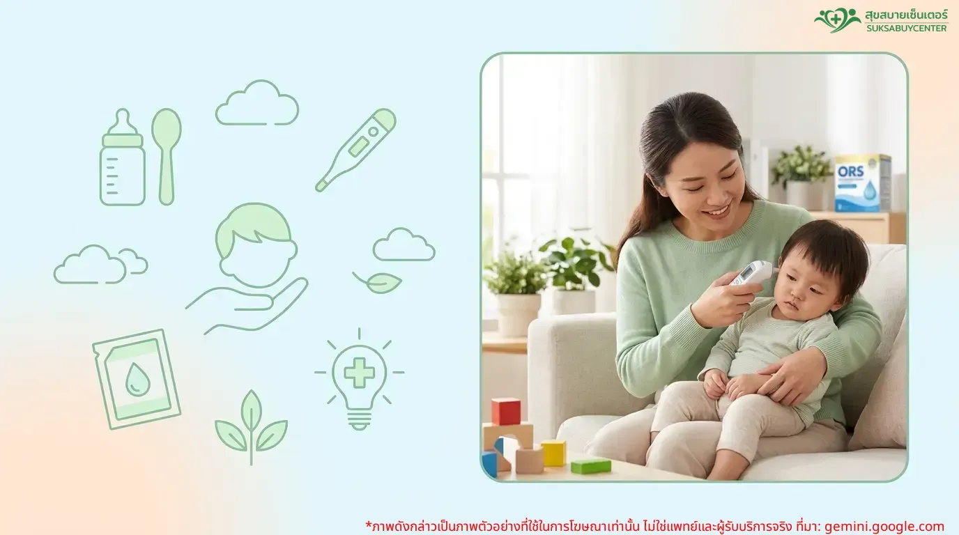 ลูกถ่ายเหลว: พ่อแม่ควรรู้! เลือกเกลือแร่แบบไหนให้ถูกวิธี และสัญญาณอันตรายเมื่อต้องพบแพทย์