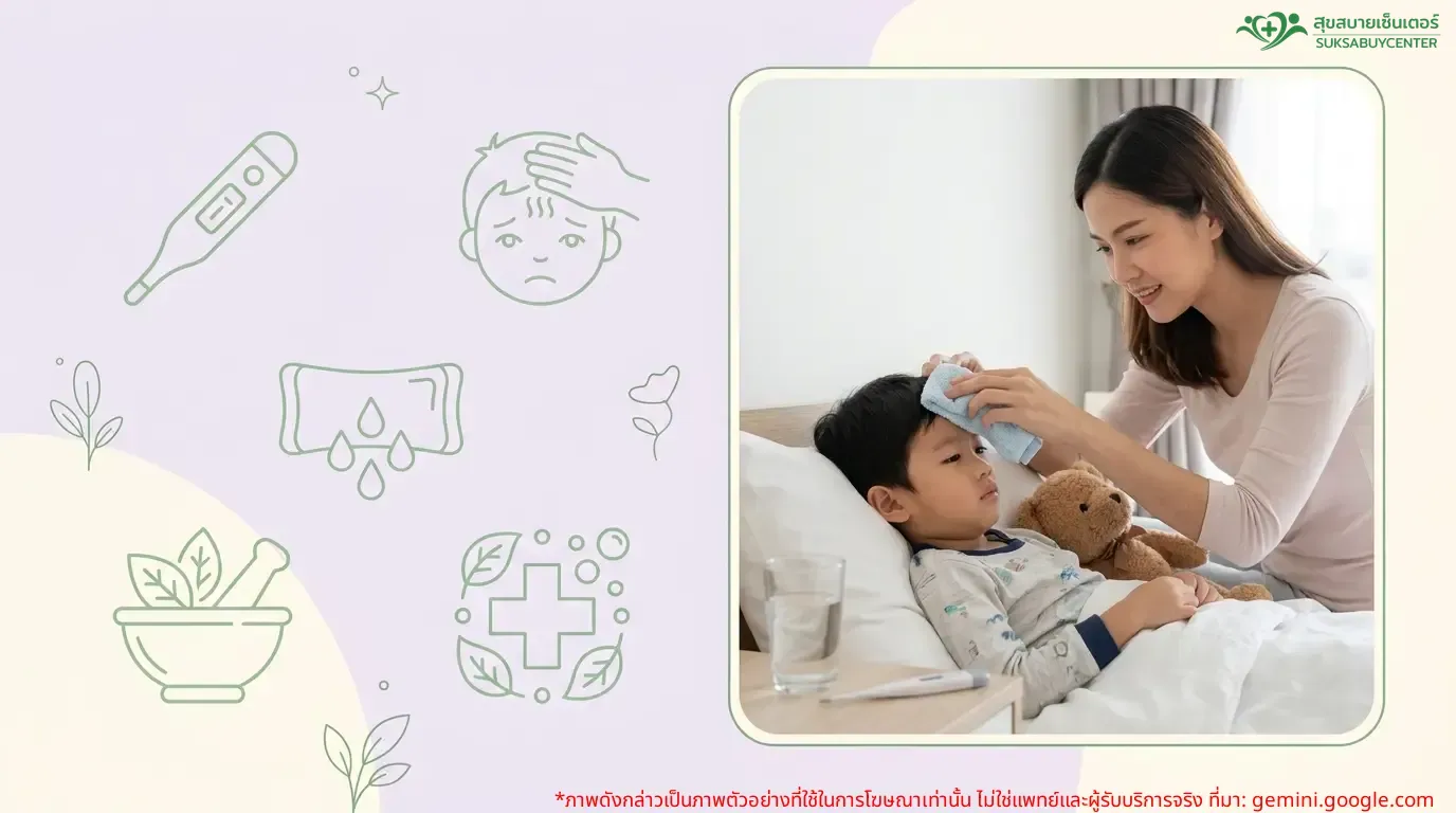 ลูกไข้สูง เช็ดตัวแล้วไม่ลง ทำไงดี? คู่มือรับมือฉุกเฉินสำหรับคุณพ่อคุณแม่